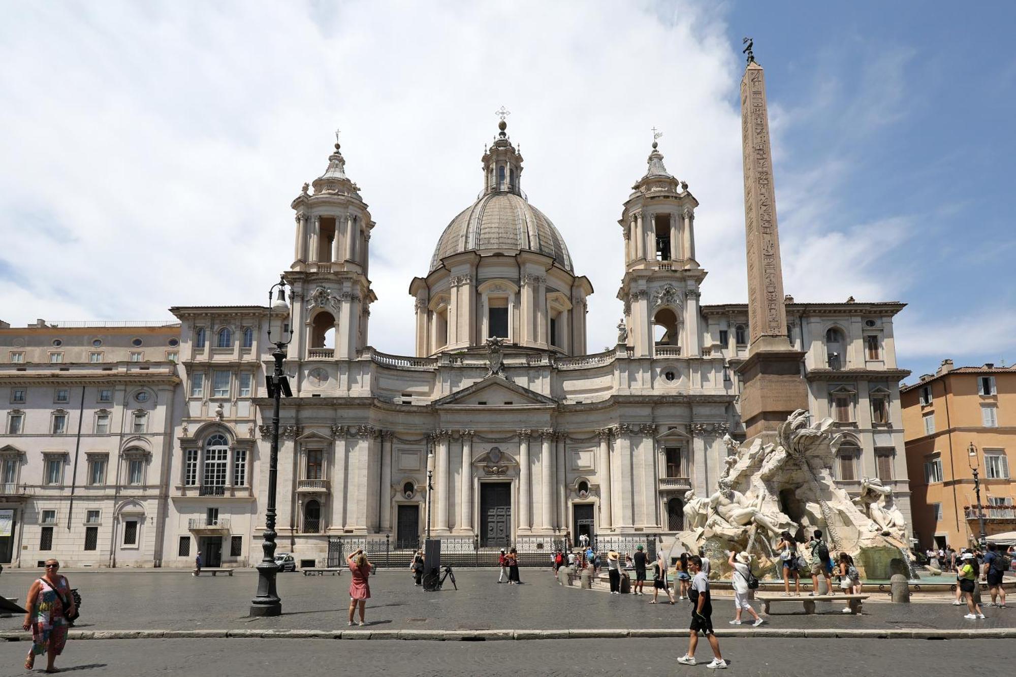 Апартаменты Piazza Navona Рим Экстерьер фото